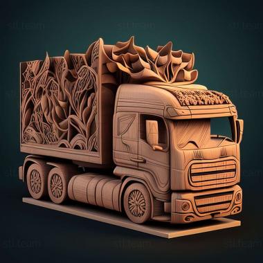 3D model Truck simulator 2018 Europe game (STL)